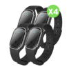 4 x AdiosMosquito: cuatro pulseras para repeler todos los mosquitos